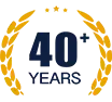 40+ years