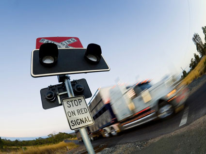 Railroad crossing