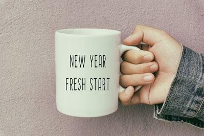 New Year Fresh Start Coffee Mug Wills and Estate Planning