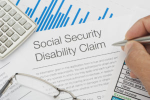 Social security disability claim form
