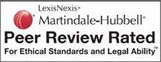 Martindale-Hubbell Peer Review Rated