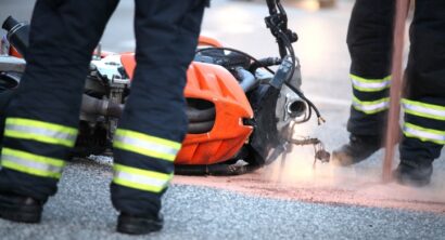 Motorcycle accident