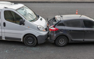 Rear-end accident