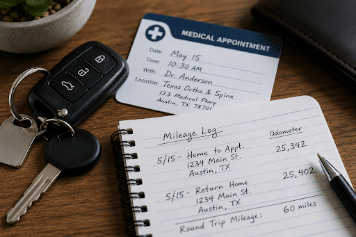 Texas Workers’ Compensation Mileage Reimbursement for Doctor Appointments
