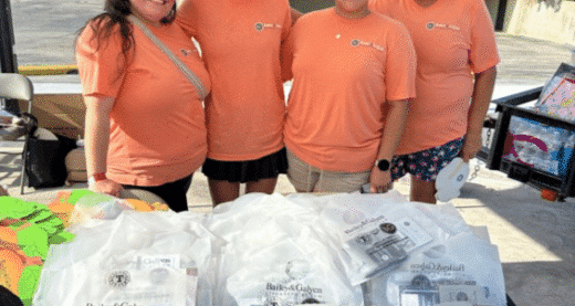 Bailey & Galyen Helps People Stay Hydrated at Parker County Peach Festival