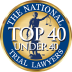 Lubbock, TX SSDI Lawyer 5 Top under 40 logo