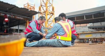 A worker on a construction site was injured when a piece of iron fell on leg. Essential Steps After a Work Injury on DFW Construction Sites in 2025.