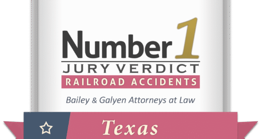 Top Verdict Railroad Accident Small Badge