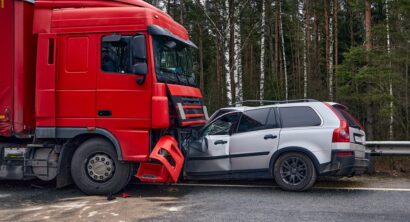 FA fatal accident between truck and car