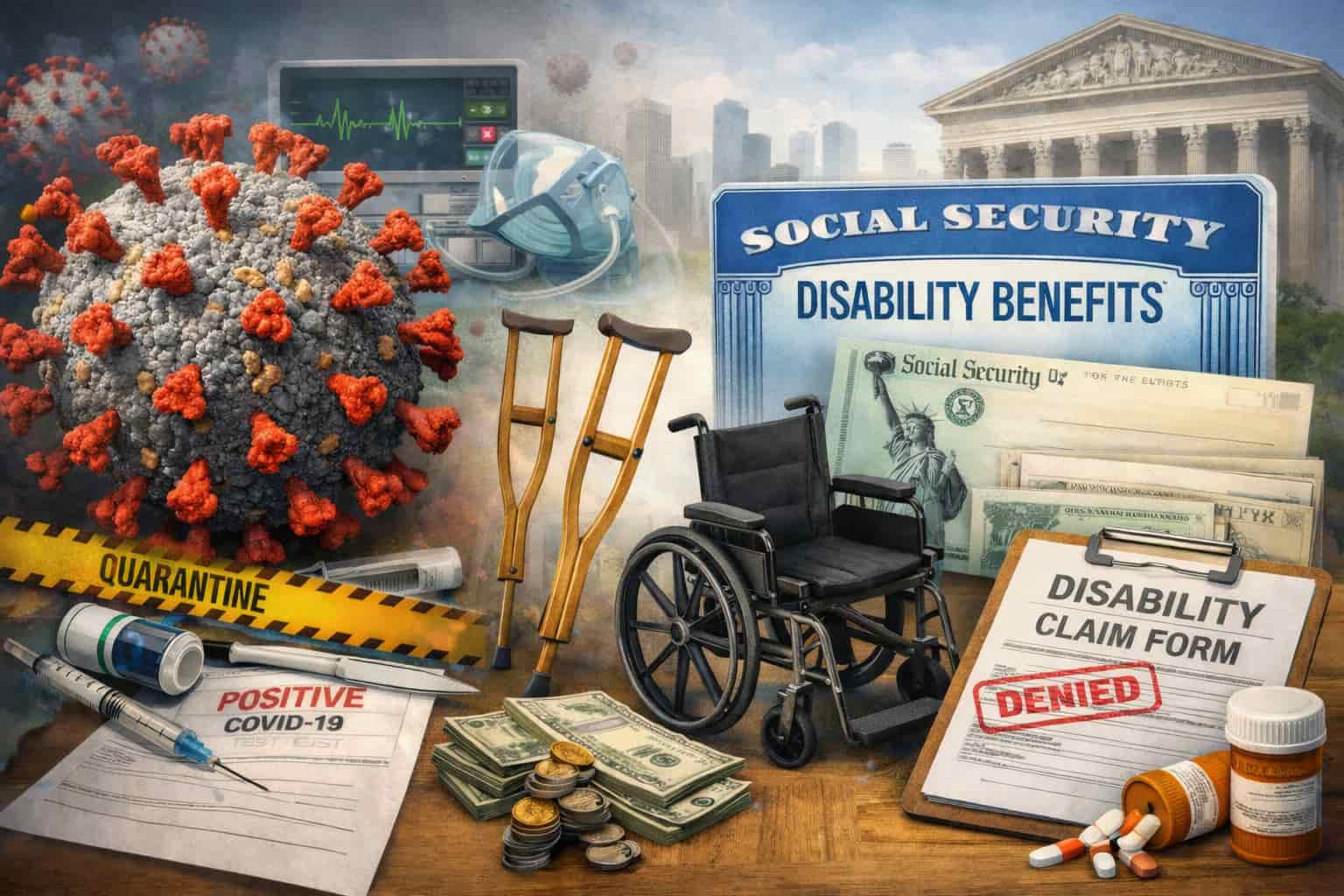 Why Your Positive COVID Test Isn’t Enough to Qualify For Social Security Disability