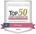 Top 50 personal injury verdicts Texas 2024 Bailey & Galyen