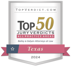 Top 50 personal injury verdicts Texas 2024 Bailey & Galyen