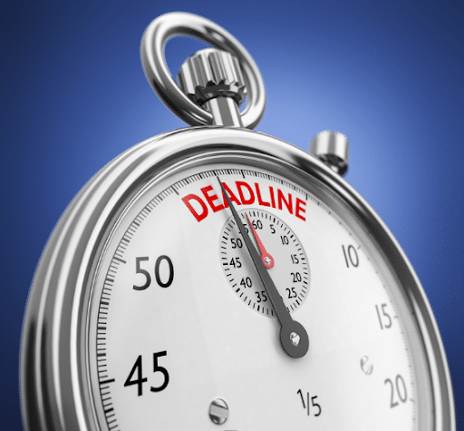 Deadline Start Running